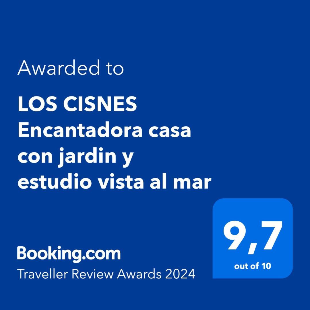 Cisnes Encantadora Casa Con Jardin Y Estudio Vista Al Mar